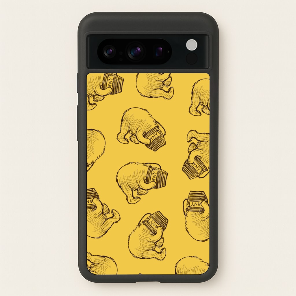 Winnie Honey Pot Pattern Phone Case