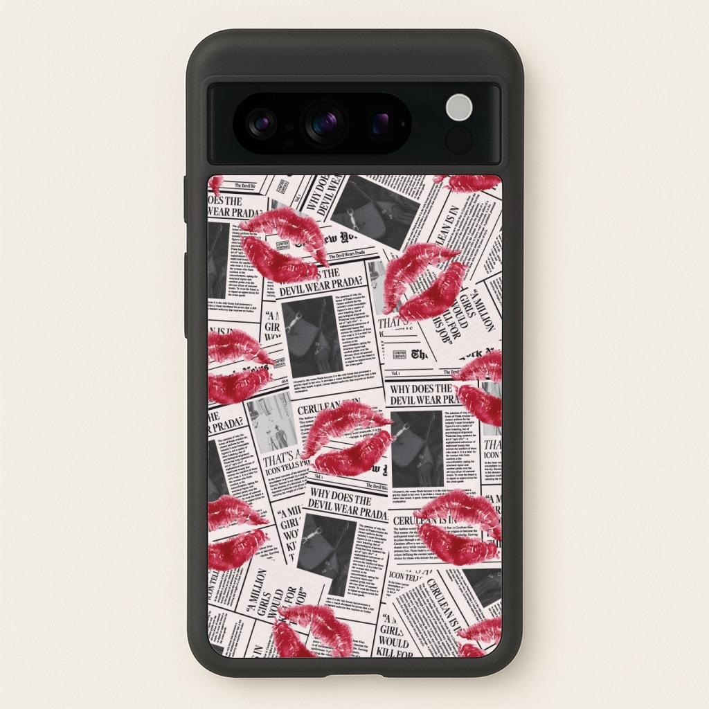 Front Page Kisses Phone Case