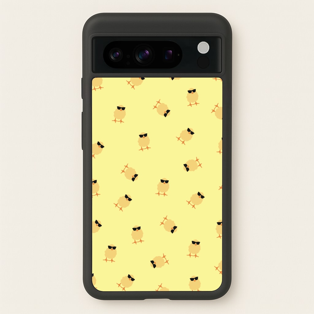 Chicks With Sunglasses Pattern Phone Case