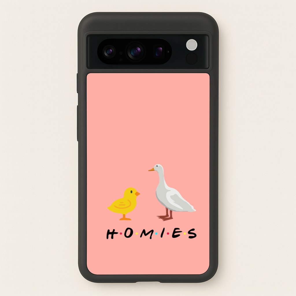 Homies Chick And Duck Phone Case