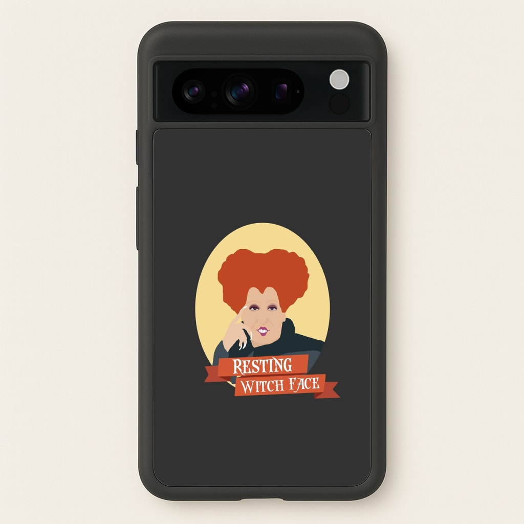 Resting Witch Face - Hocus Halloween Phone Case
