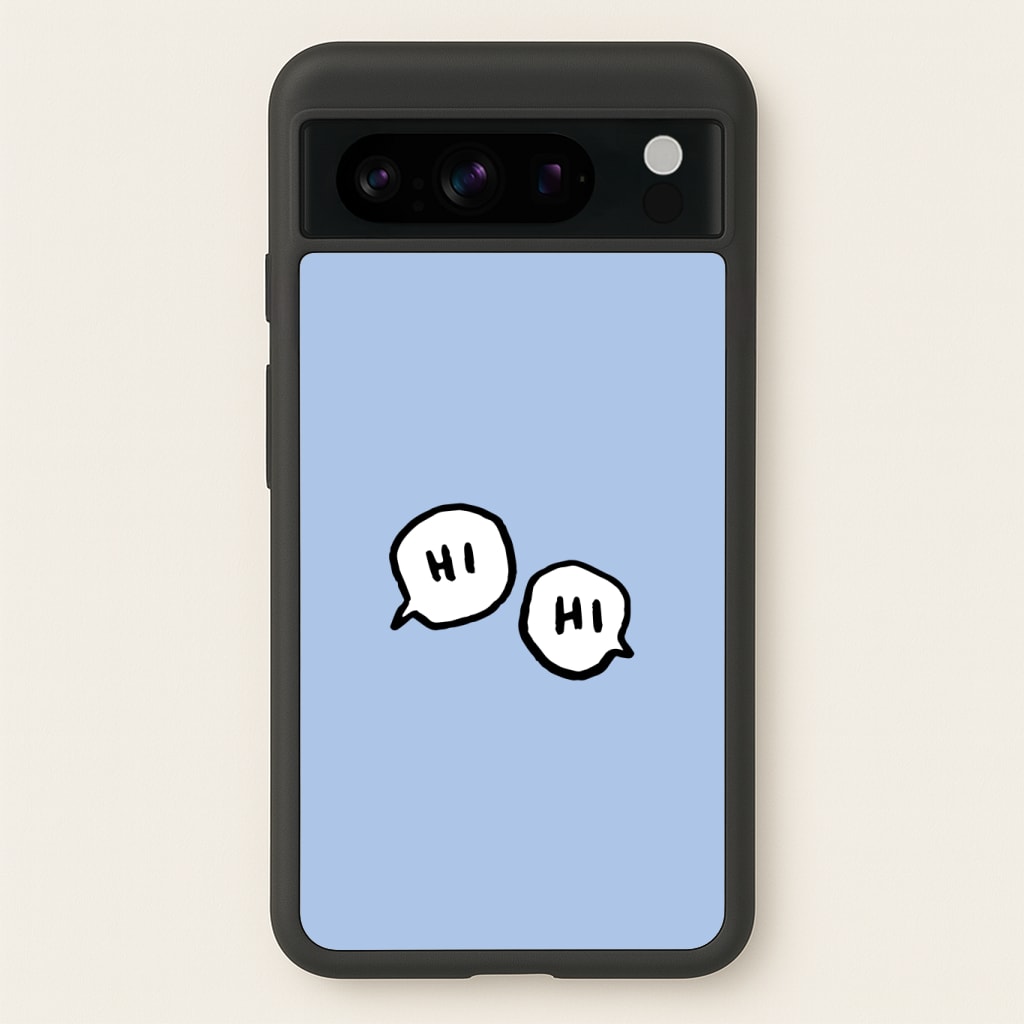Hi Hi - Heart TV Phone Case