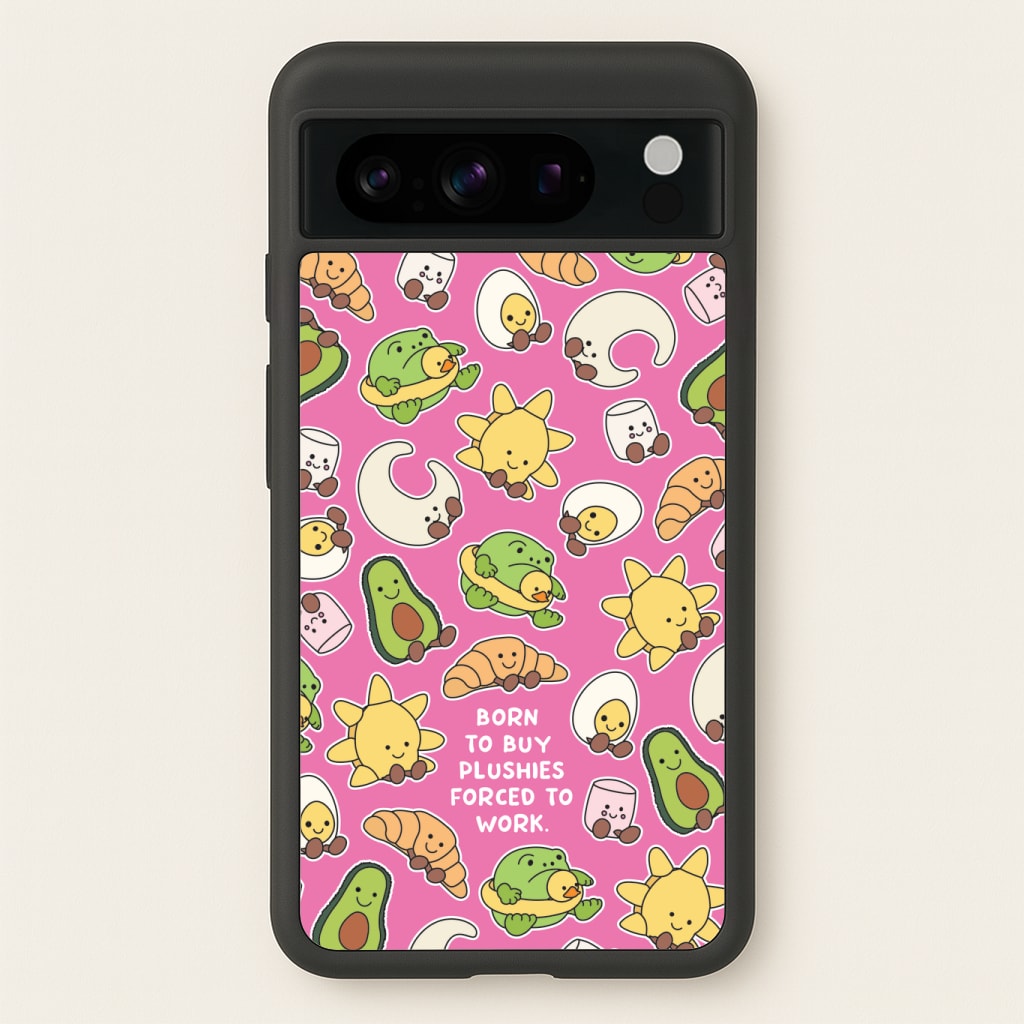 Born To Buy Plushy Phone Case
