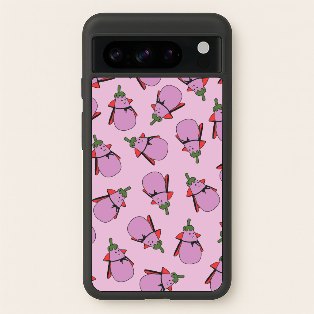 Vampire Vegetable Pattern - Halloween Phone Case