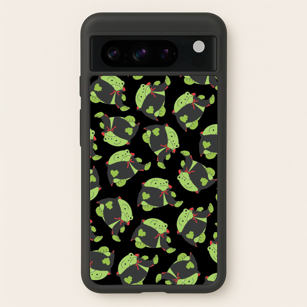 Vampire Frog Pattern - Halloween Phone Case