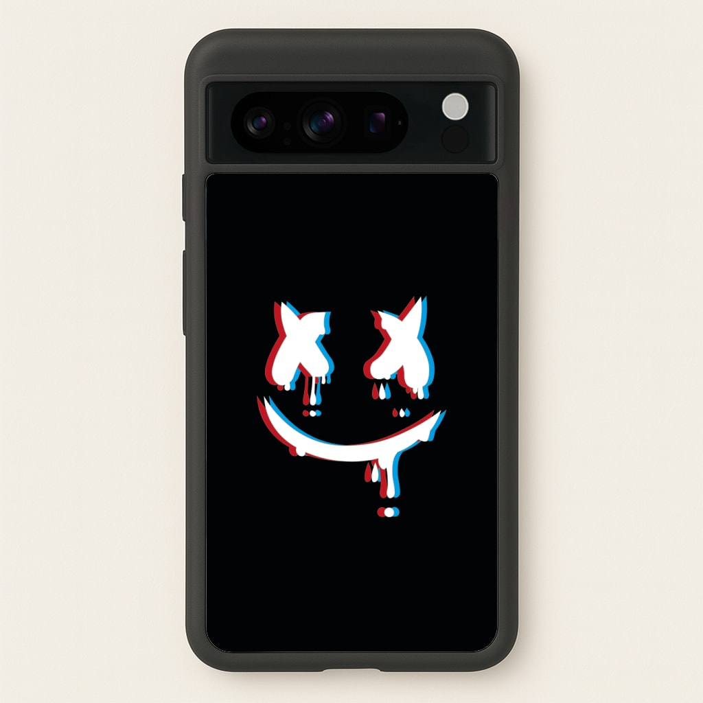 Blue Blur - White Helmet DJ Phone Case