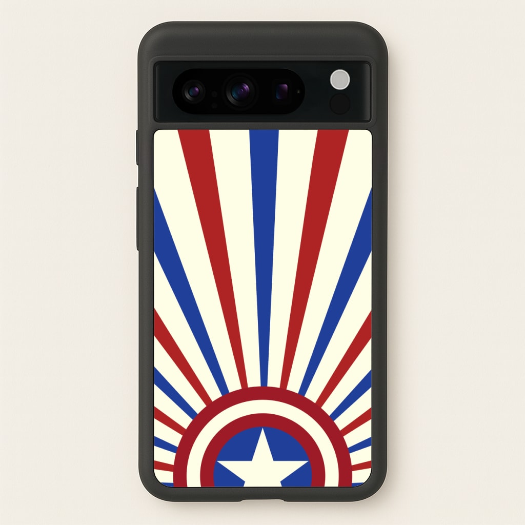 Shield And Stripes Phone Case