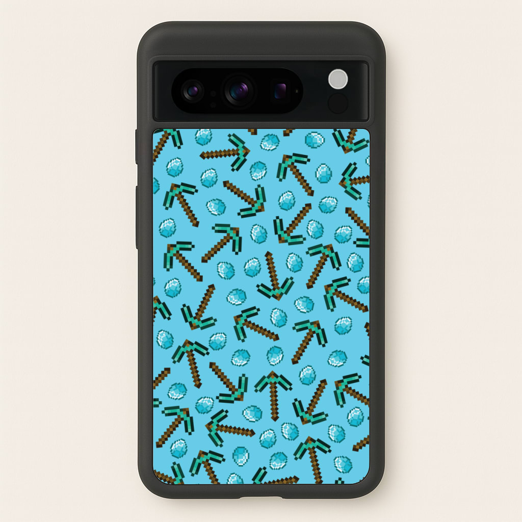 Diamond Axe Pattern Phone Case
