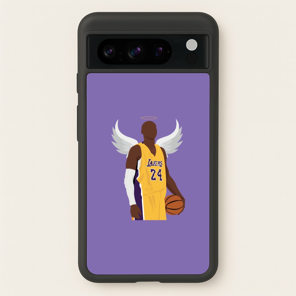 Kobe with wings - Basketball Phone Case
