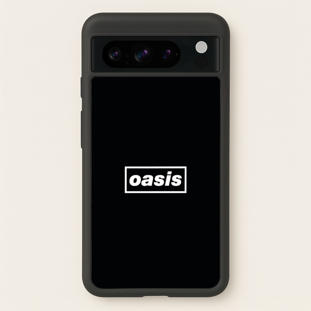 Band Name Black Phone Case