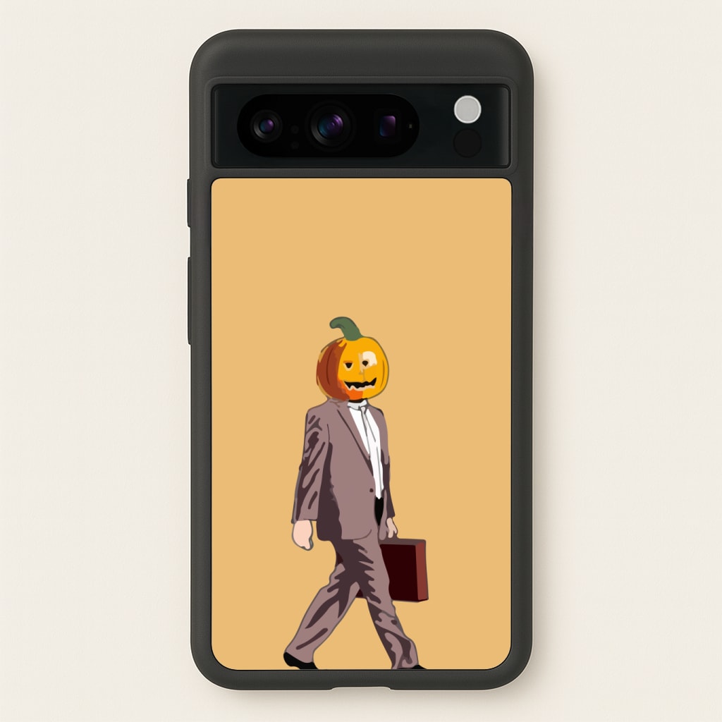Dwight Pumpkin Head Phone Case
