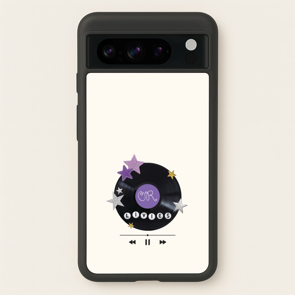 Amethyst Vinyl Scrapbook Phone Case