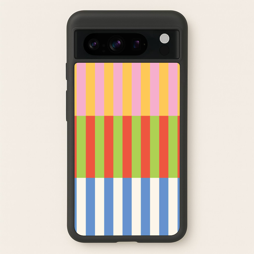 Colourful Stripes Pattern Phone Case