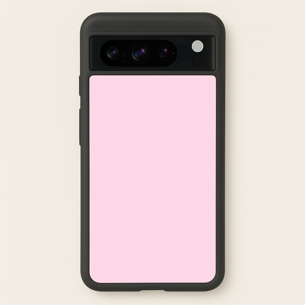 Back To Casics - Pretty Pastels - Plain Pink Phone Case