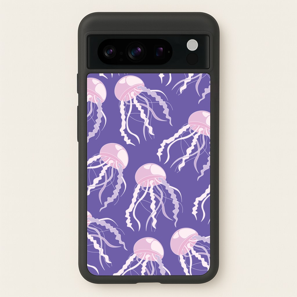 Jellyfish Pattern - Sealife Phone Case