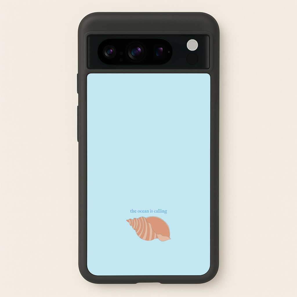 The Ocean Is Calling - Seashells Phone Case