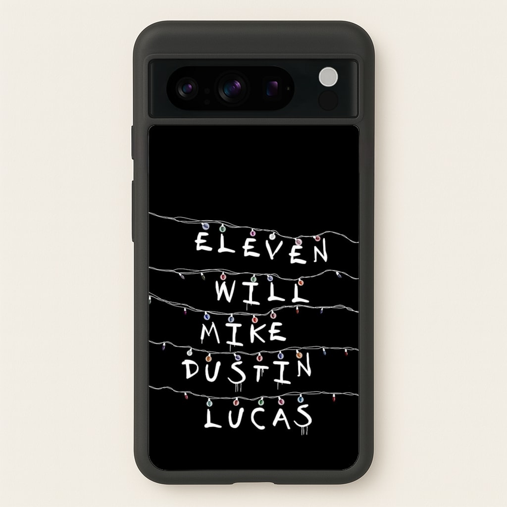 Eleven, Will, Mike, Dustin & Lucas Phone Case