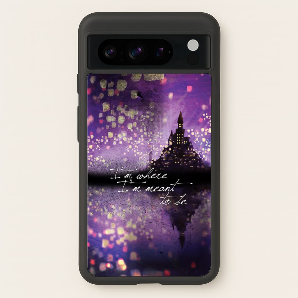 I'm Where I'm Meant To Be Tangled Phone Case