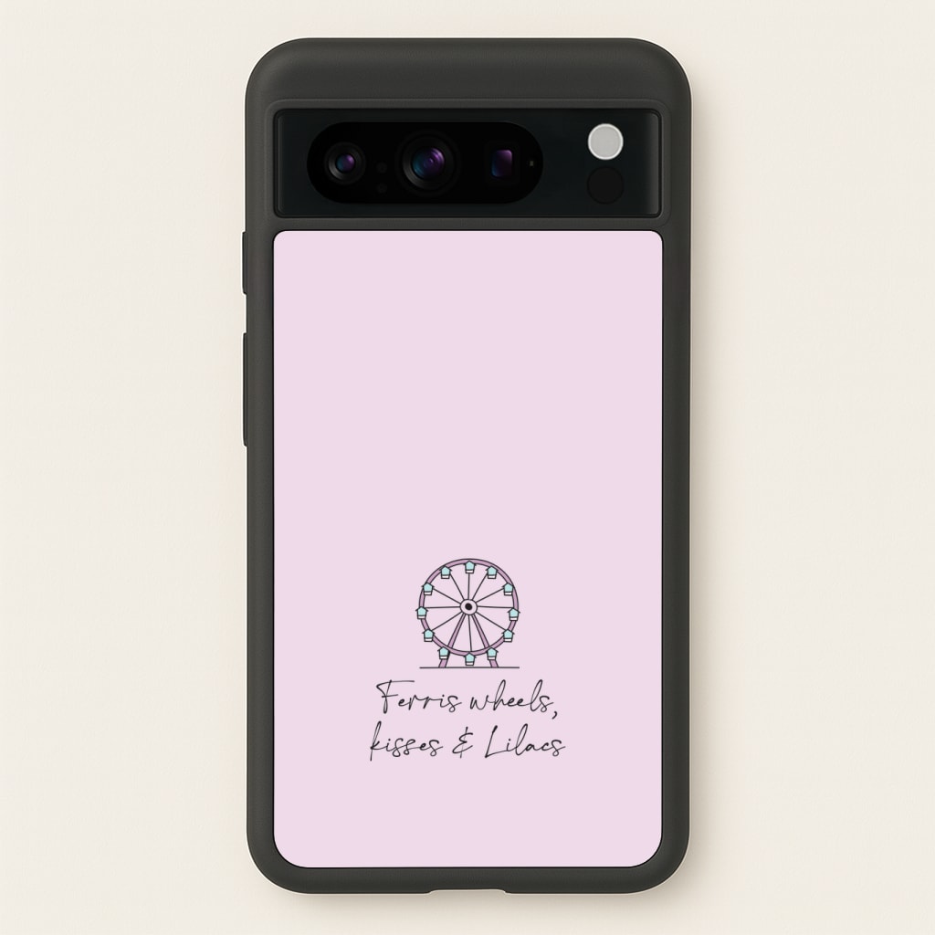 Ferris Wheels, Kisses & Lilacs Phone Case