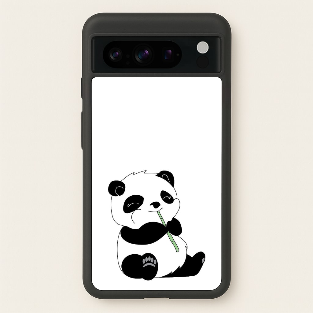 Vegan Panda Phone Case