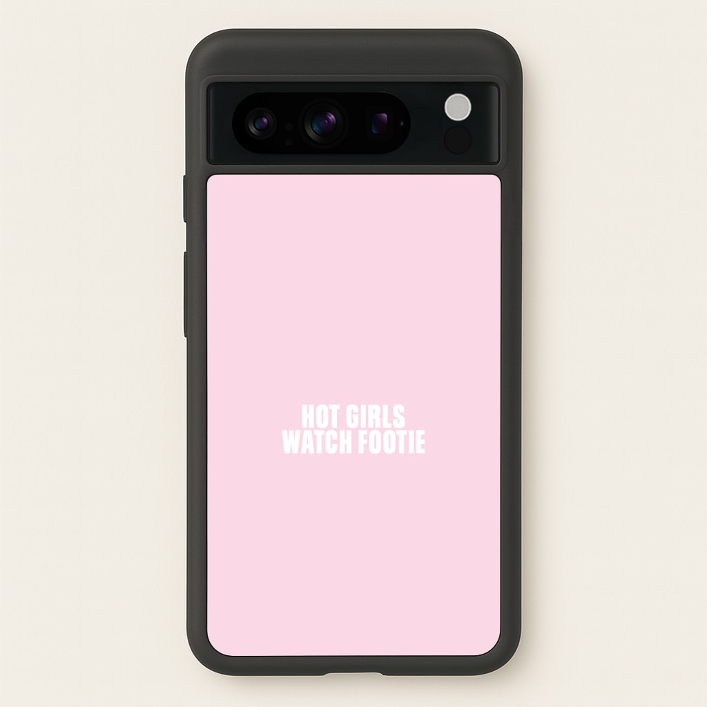 Hot Girls Watch Footie Phone Case