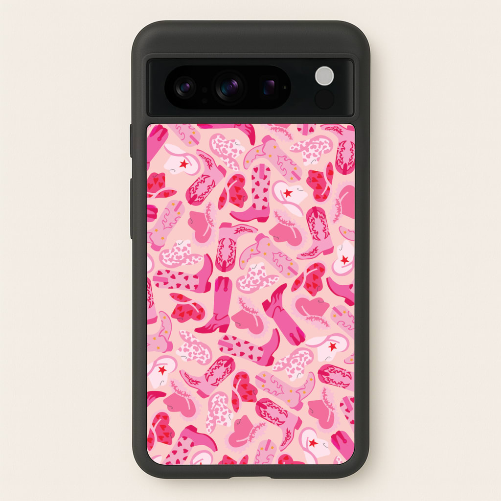 Cowboy Hats And Boots - Western Phone Case