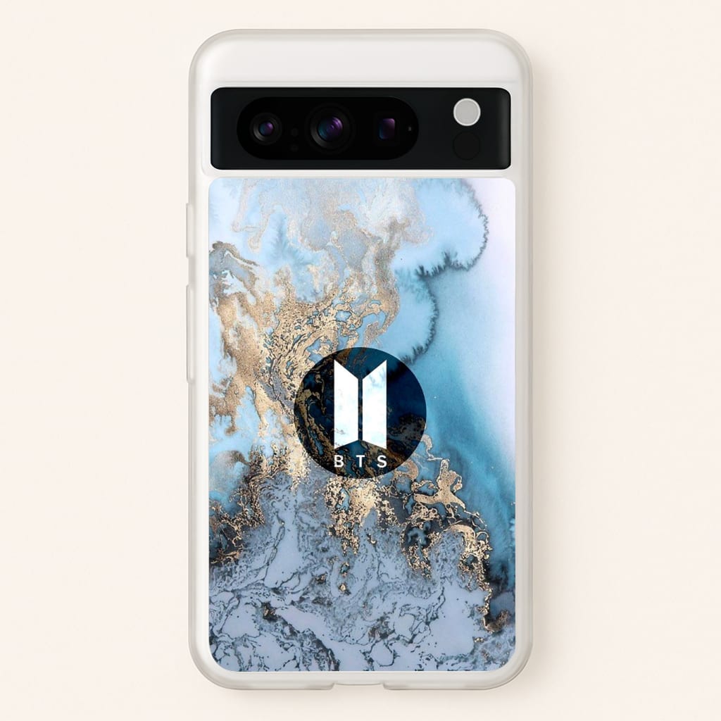 K-Pop Band Logo Marble Phone Case