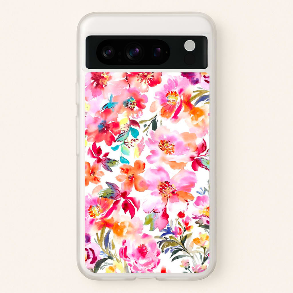 Spring Floral Pattern Phone Case