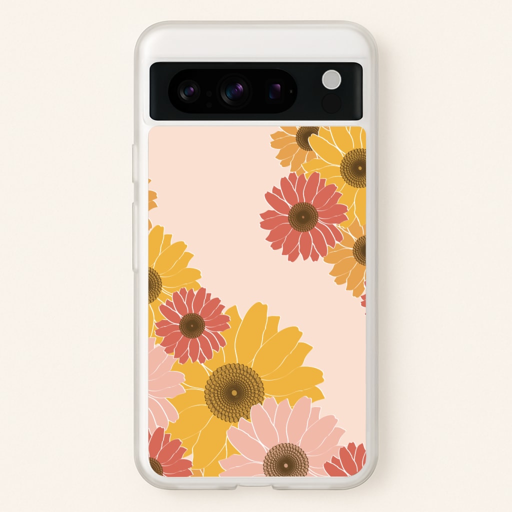 Sunflower Floral Pattern Phone Case