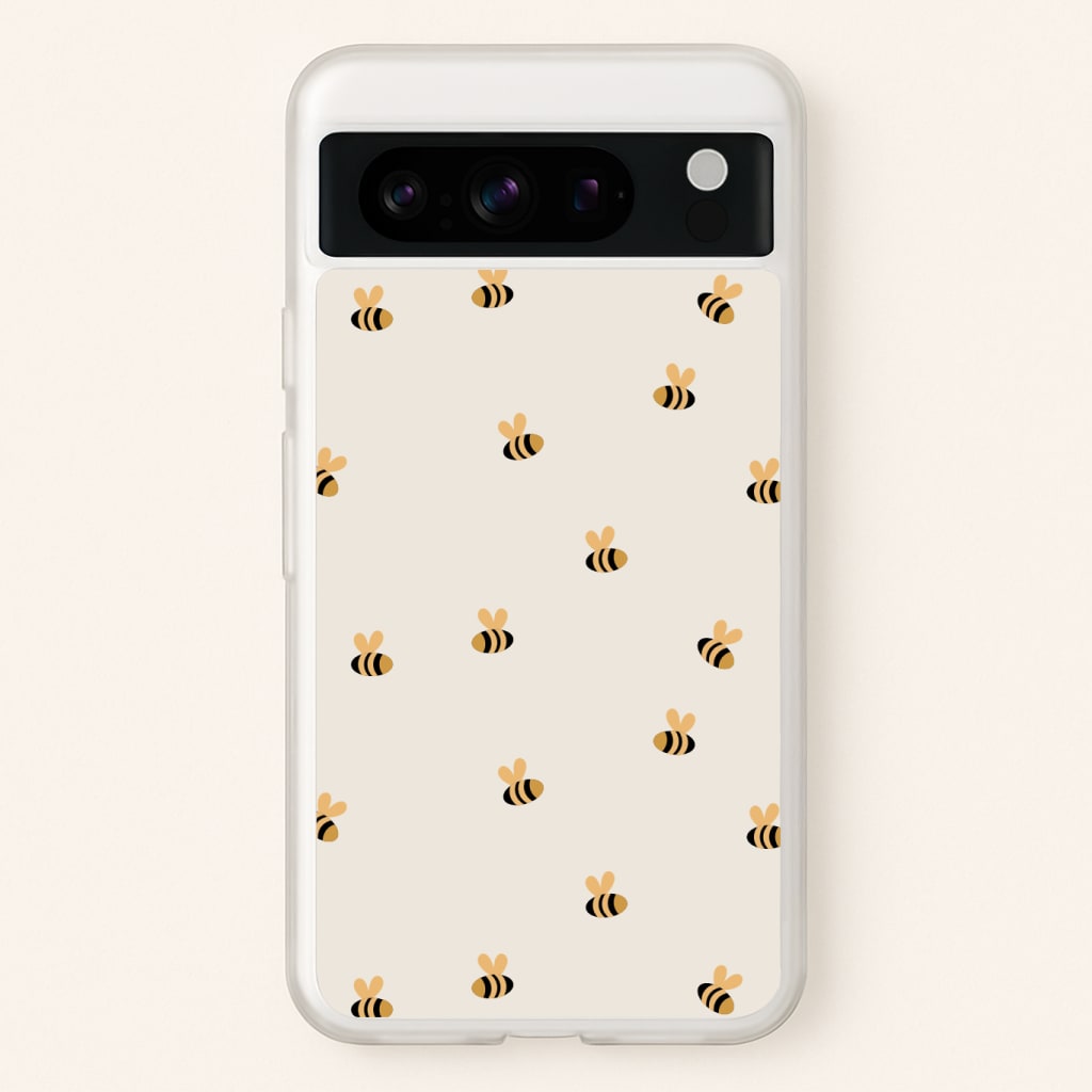 Spring Bee Pattern Phone Case