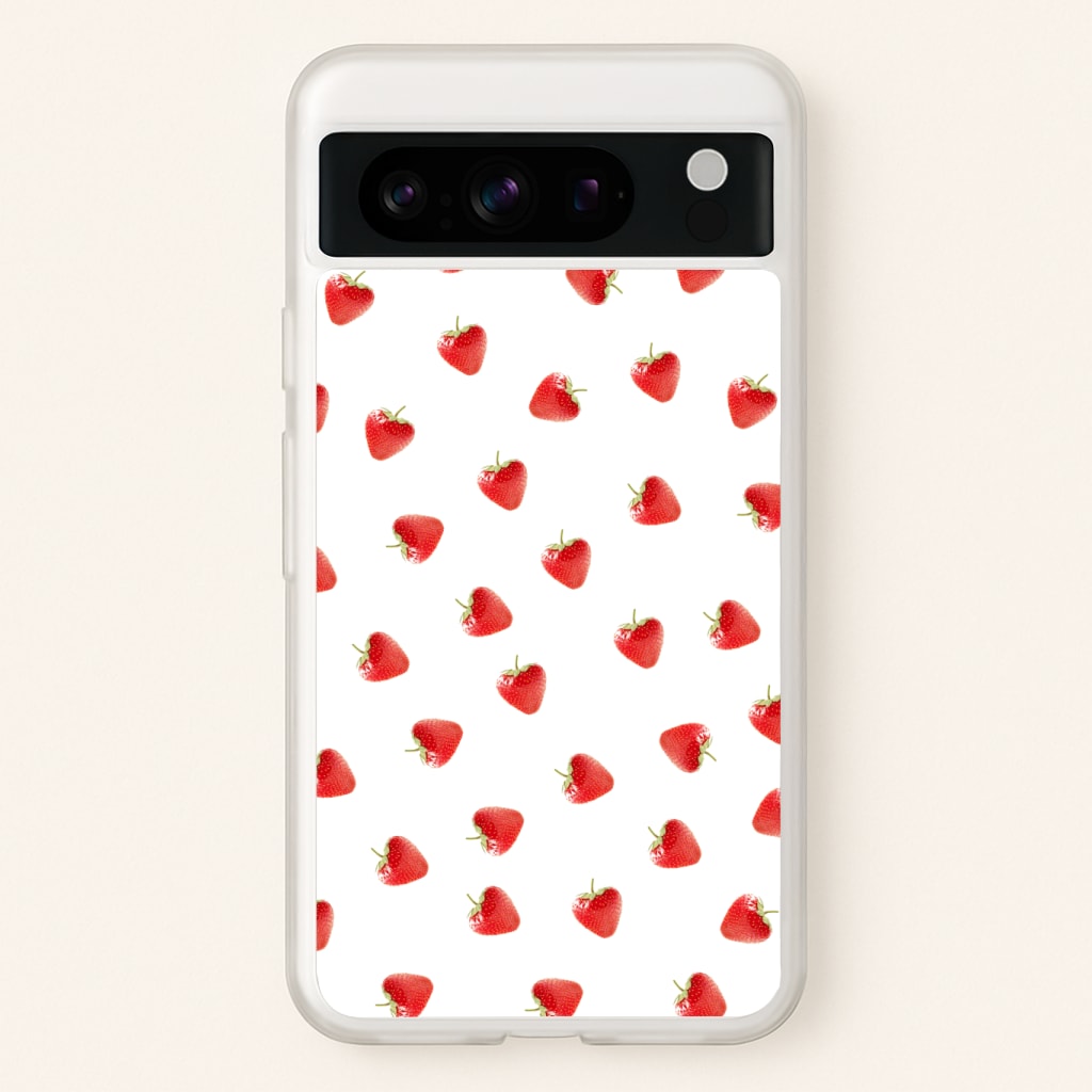 Strawberry Pattern Phone Case
