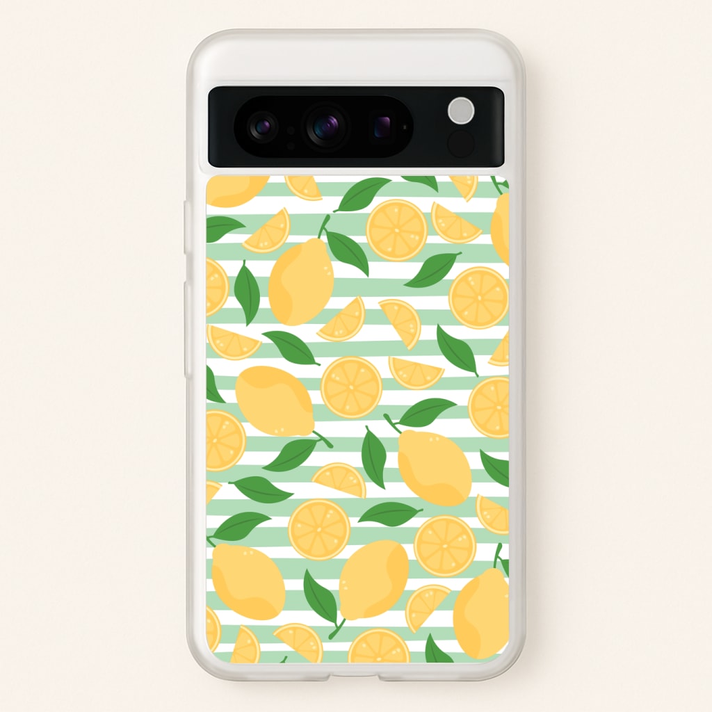 Lemons Pattern - Summer Phone Case