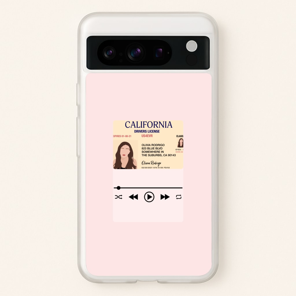 Drivers License - Olivia TikTok Phone Case