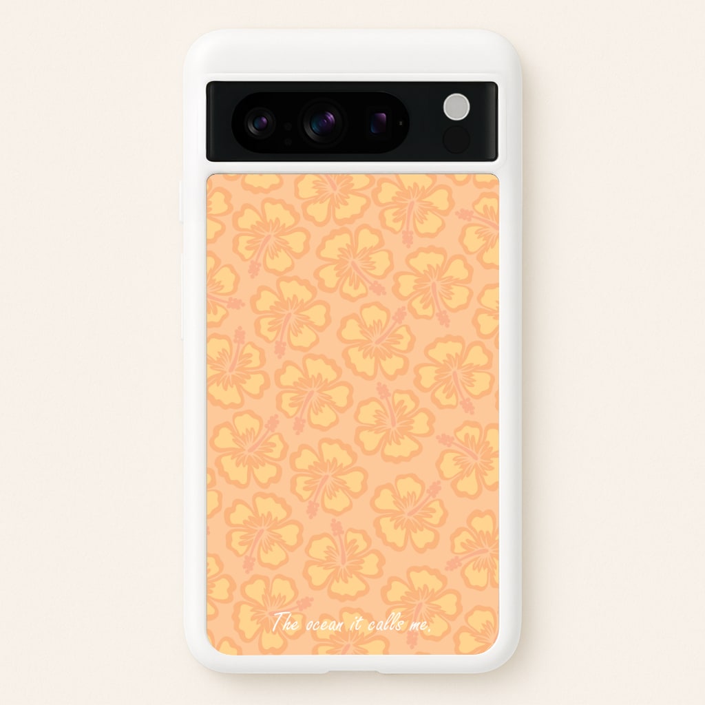 The Ocean It Calls Me Phone Case