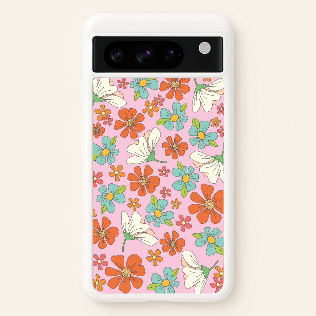 Pink Flower Pattern - Mothers Day Phone Case