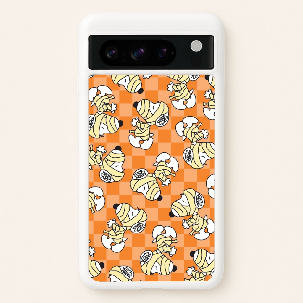 Mummy Cartoon Beagle Pattern Phone Case