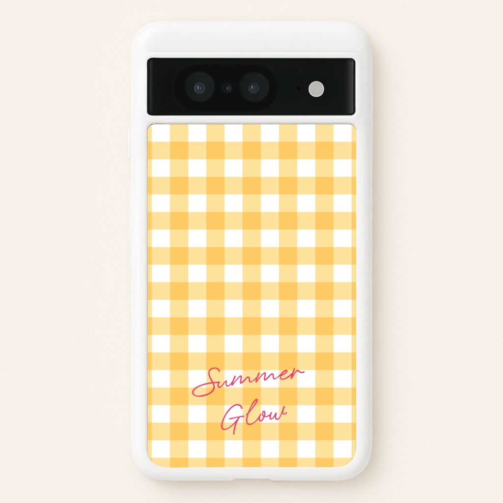 Tartan Summer Glow Phone Case