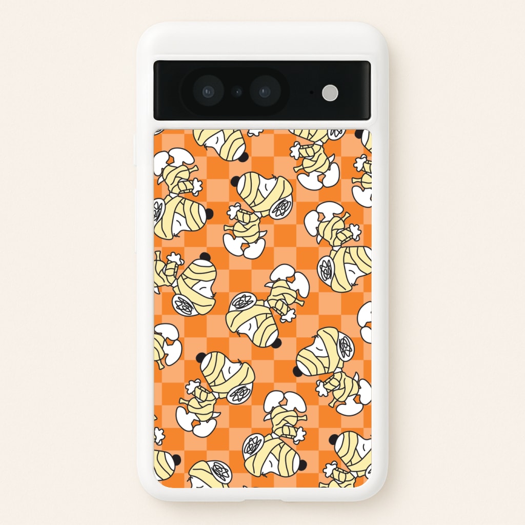 Mummy Cartoon Beagle Pattern Phone Case