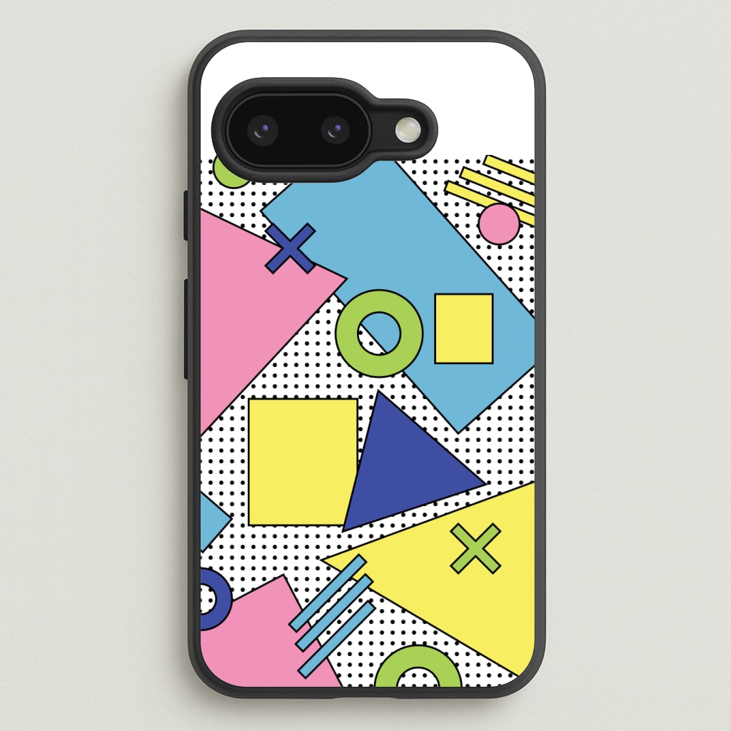 Geometric Abstract Shapes Pattern Phone Case
