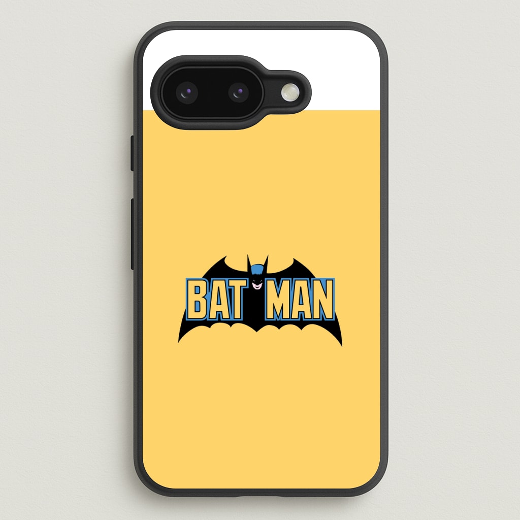 Yellow Bat Superhero Logo Phone Case
