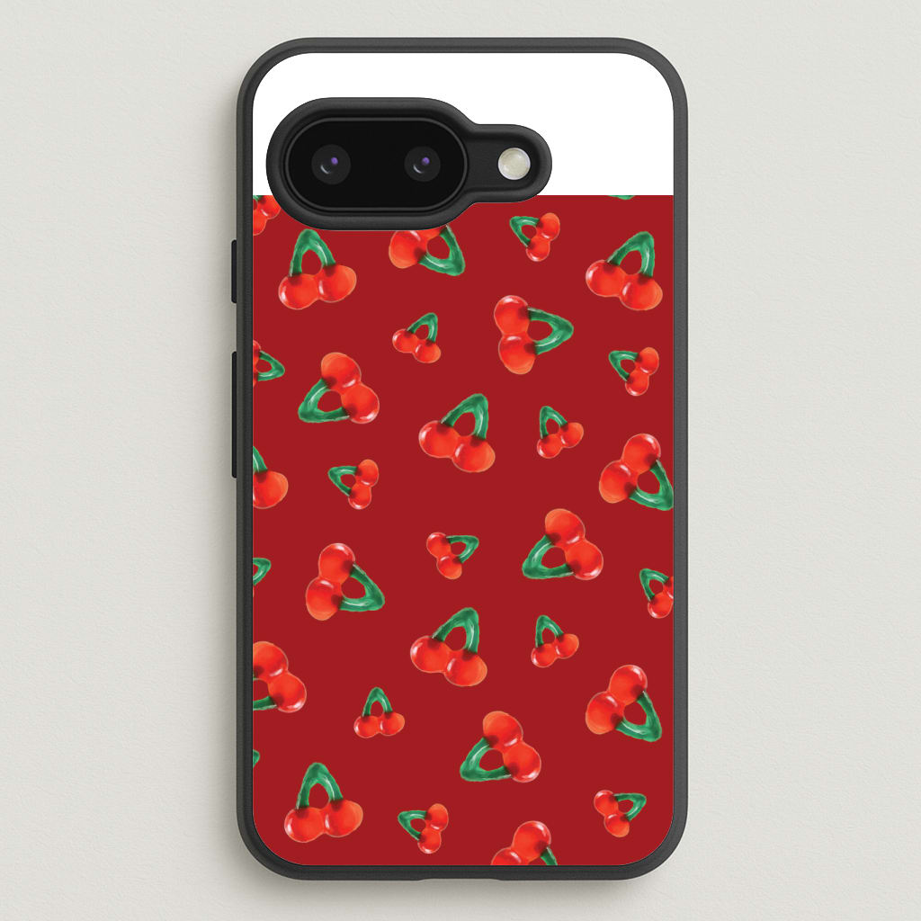Gummy Cherries Pattern Phone Case