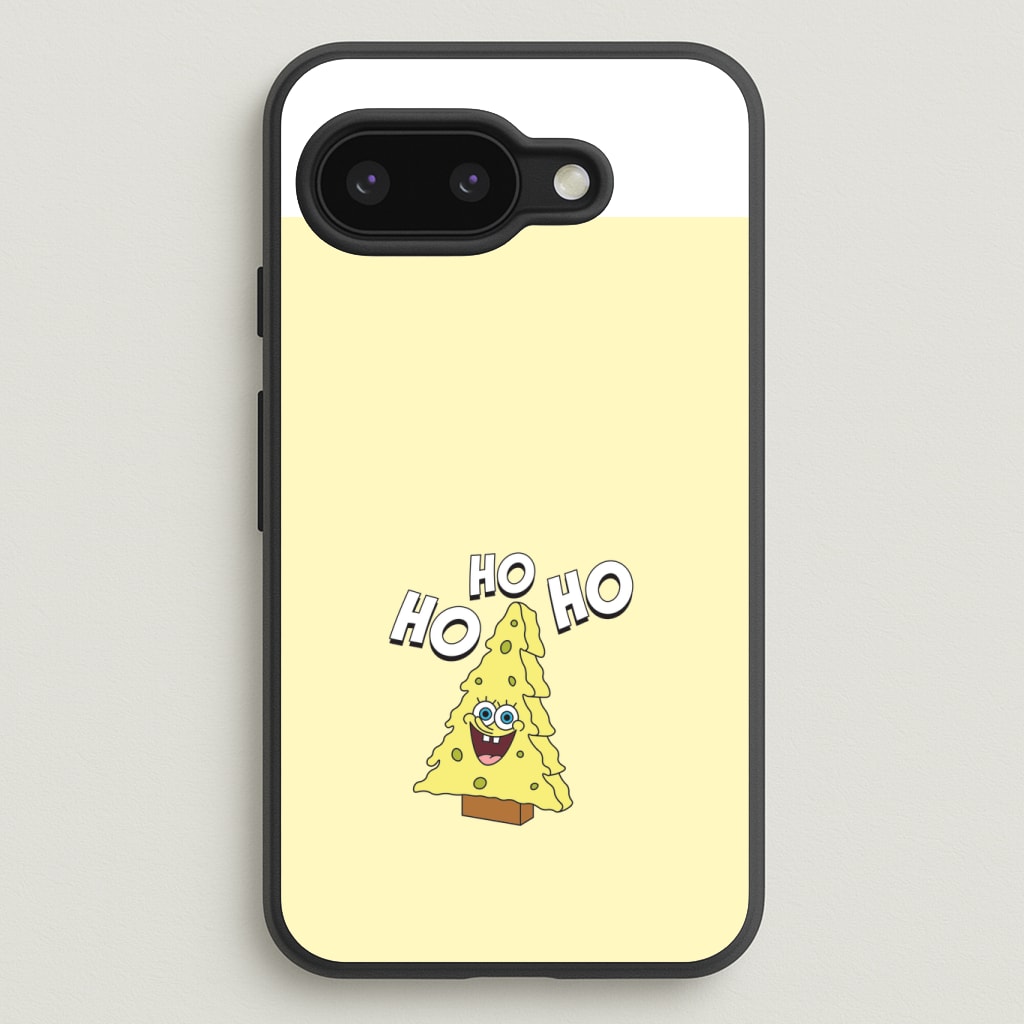 Christmas Tree Cartoon Sponge Phone Case