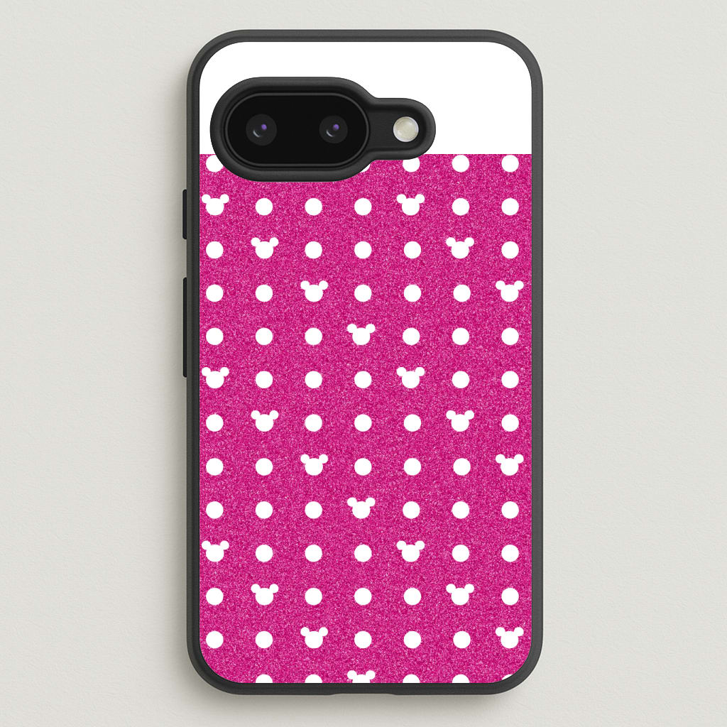 Mickey Polkadot Pink Fairytale Phone Case