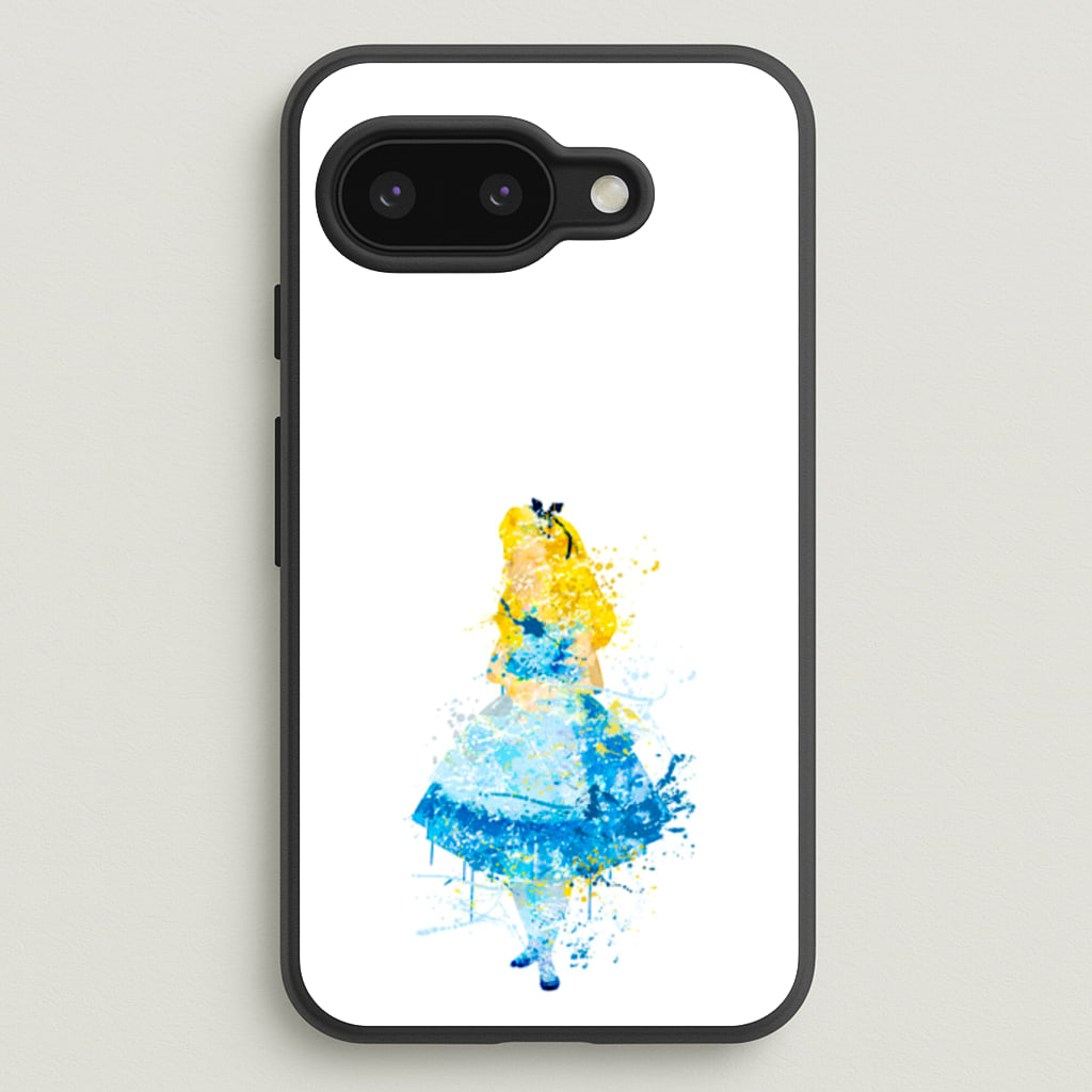 Watercolour Alice in Wonderland Fairytale Phone Case