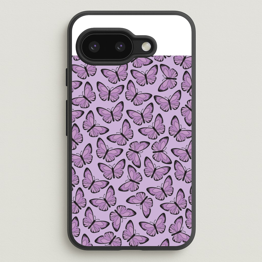 Purple Butterfly - Butterfly Patterns Phone Case