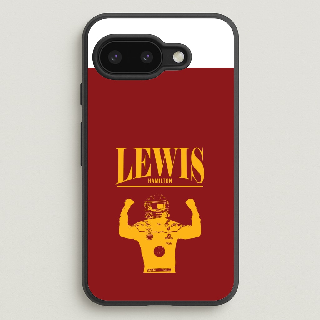 Lewis Red And Gold Phone Case