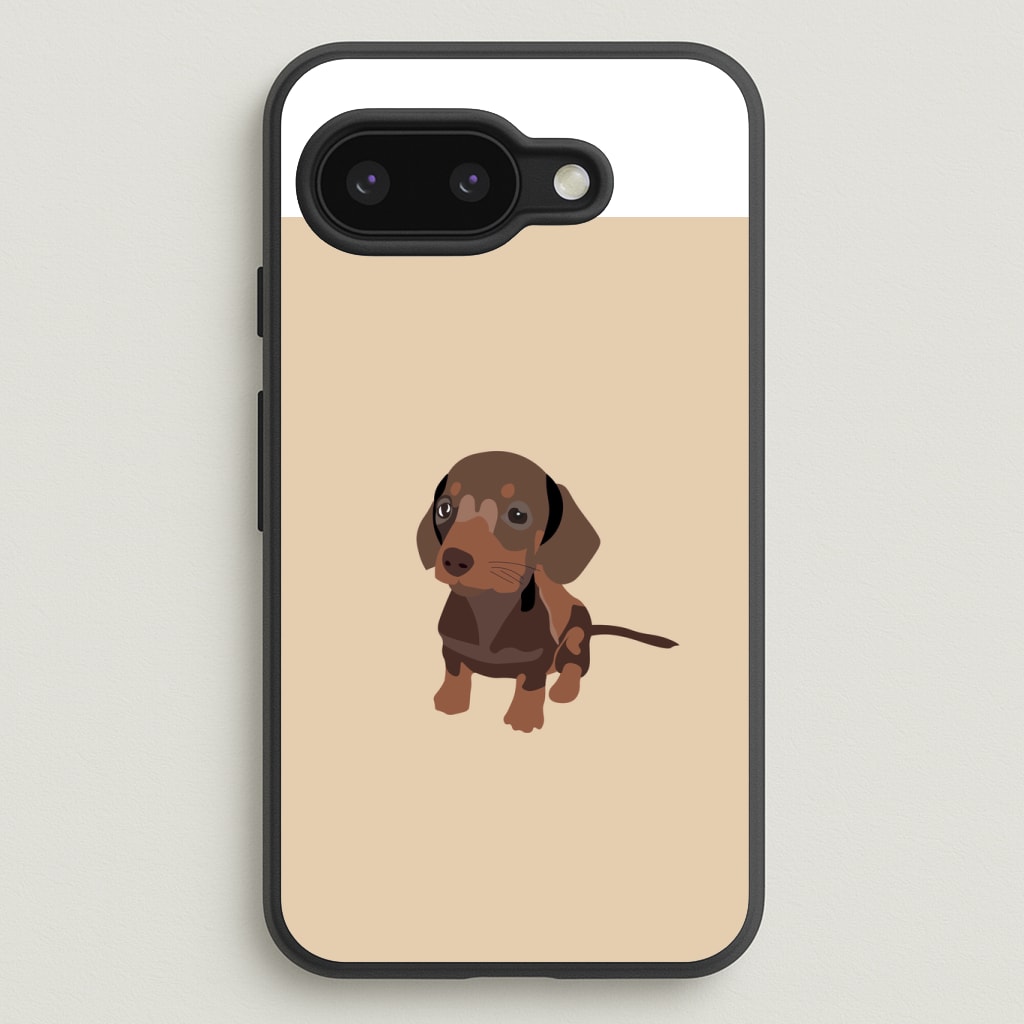 Brown - Dachshunds Phone Case