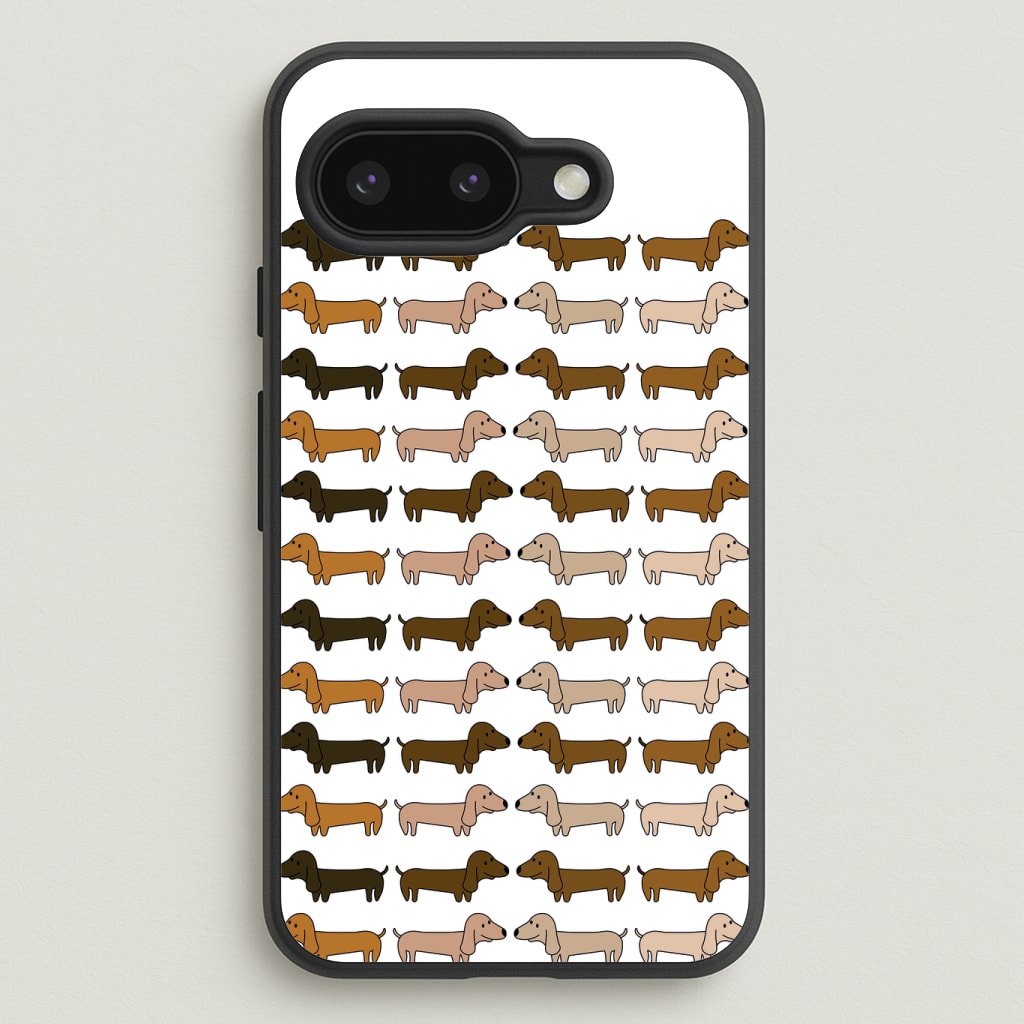 Collage - Dachshunds Phone Case