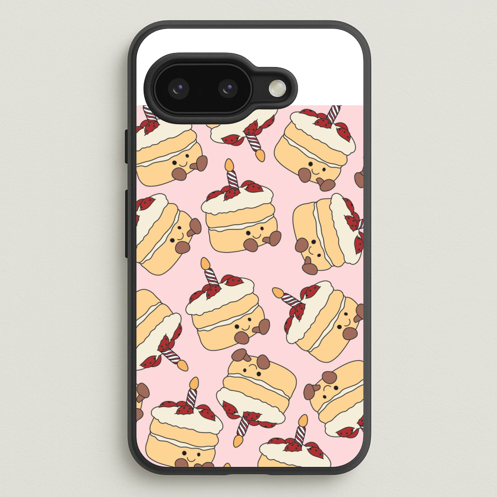 Cake Pattern - Plushy Phone Case