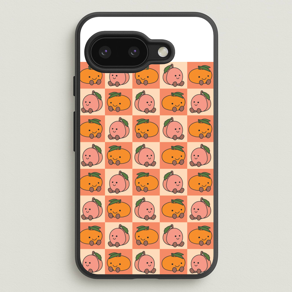 Oranges And Peaches - Plushy Phone Case